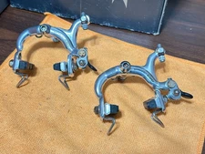 Vintage Shimano 600  Brake Caliper Set Side Pull 1980s  Complete