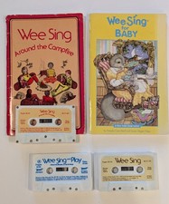 Lot of "Wee Sing" Music Books Cassette Tapes Children's Songs