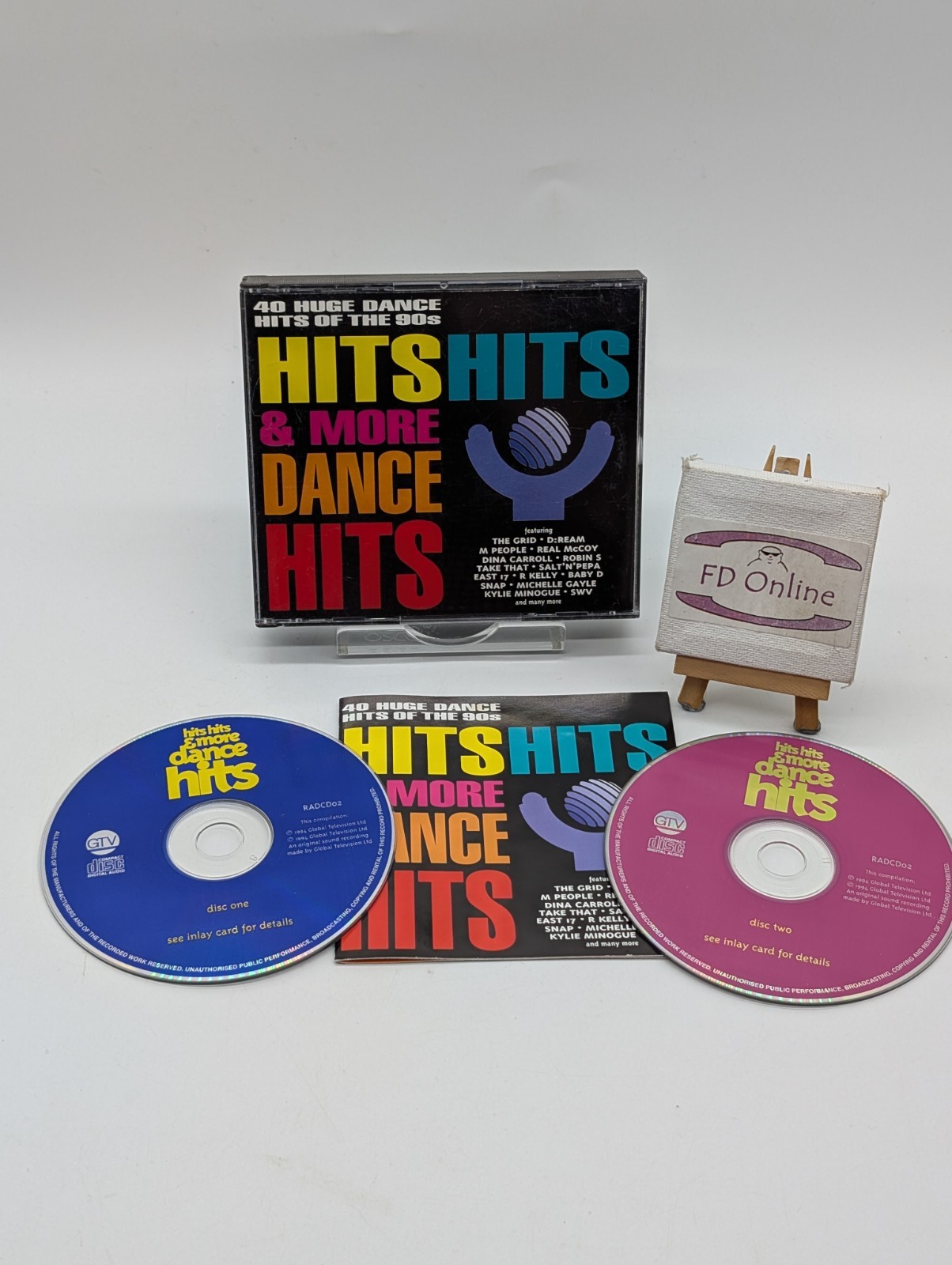 Hits Hits & More Dance Hits Double CD Album 40 Tracks 90s Music