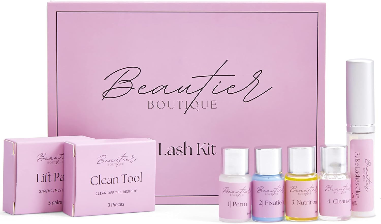 Kit Lash Lift e Brow Lamination Professionale - Risultati Semipermanenti