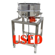Used! Industrial Electric Sifter 15.7" Vibrating Sieve Shaker w/100-mesh Screen
