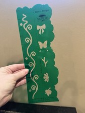 Creative Memories Journaling Template Vines N Designs Floral Butterfly