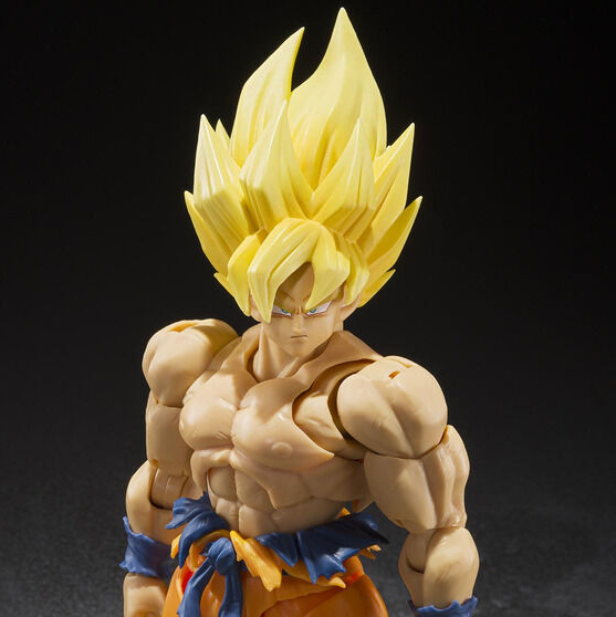 BANDAI Dragonball Z S.H.Figuarts Figure Son Gokou Legendary Super