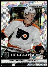 2013-14 Panini Prizm Prizms Michael Raffl Rookie Philadelphia Flyers #376