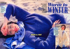 ORIGINAL KNITTING PATTERNS FOR LADIES SWEATERS CARDIGAN HAND & MACHINE MOHAIR DK