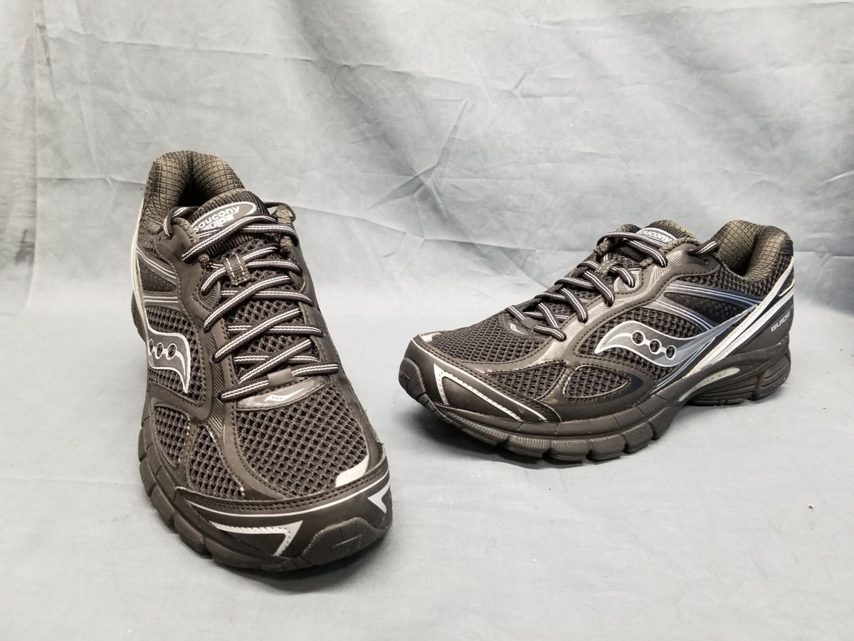 Saucony ProGrid Guide 7 Black Silver Men display picture 3