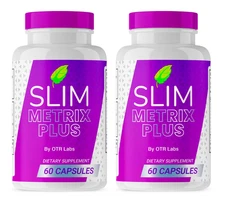 Slim Metrix, Slim Metrix Plus Pills for Weight Loss Dietary Supplement 2Pack