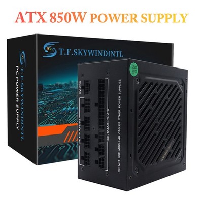 850W Power Supply 80 Plus Gold ATX 3.0 PCIE 5.0 Fully Modular 100-240V