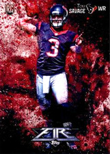 2014 Topps Fire #106 Tom Savage RC Houston Texans