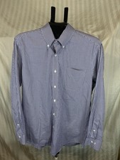 Lauren Ralph Lauren Plaid Button Down Shirt Mens Non Iron Slim Fit 16.5 34/35