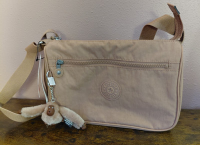 NWT Kipling Callie Crossbody Bag Kind Rose Lightweight Travel Purse Please READ