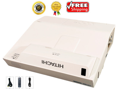 Hitachi CP-TW3005 3LCD Projector Ultra-short Throw Cinema 1080p HDMI w/Remote
