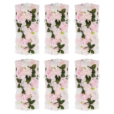 Artificial Flower Wall Panels, Flower Wall Mat Artificial Flower Wall Background