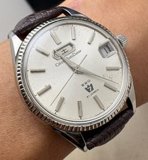 Citizen Autodata Seven 520 Automatic Men’s Watch Leather Band Used