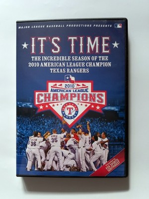It´s Time DVD - 2010 American League Champions Texas Rangers - MLB Baseball