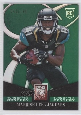 2014 Panini Elite Turn of the Century 43/199 Marqise Lee #168 Rookie RC fm0