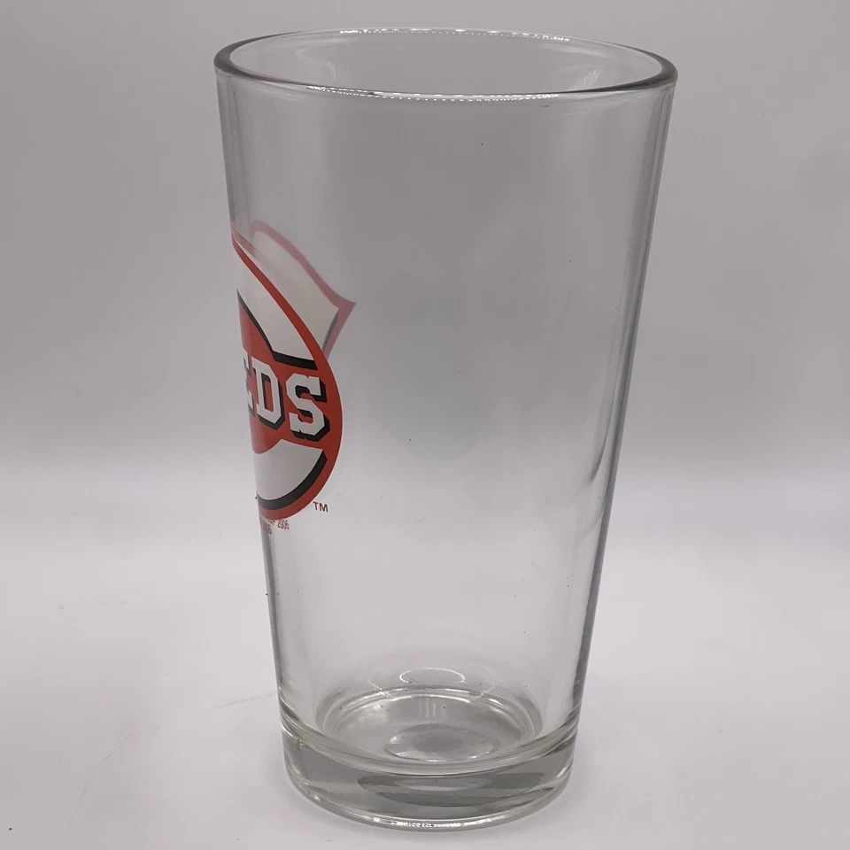 Cincinnati Reds Budweiser MLB Pint Glass Hunter/MLBP 2006 con licencia oficial Foto 4 de 4
