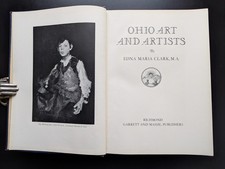 Ohio Art and Artists Edna Maria Clark 1932 Ohio Painters Sculptors Illustrated