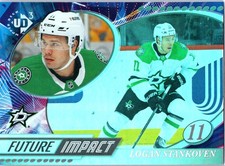 2024-25 Upper Deck LOGAN STANKOVEN #UD3-4 Future Impact Dallas Stars