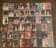 Hakeem Olajuwon Akeem 50 Card UNIQUE Lot Houston Rockets HOF Inserts Parallels