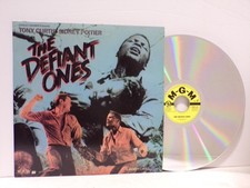 The Defiant Ones, Tony Curtis Sidney Poitier LASERDISC 1958/1992 082825WR