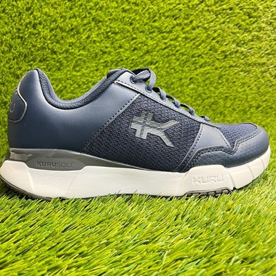 Kuru Quantum 2.0 Mens Size 9.5 Blue White Athletic Running Walking Shoes Sneaker