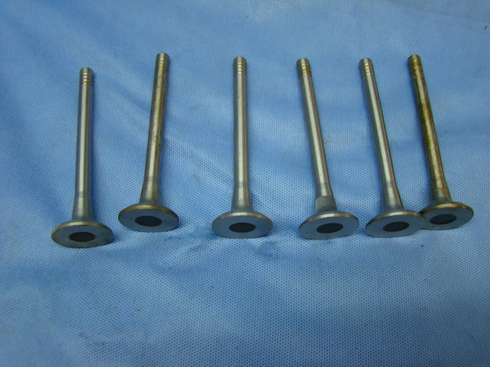 Chevrolet Corvair 145 164 1963-1969 juego de válvulas de escape 4 ranuras vástago EE. UU. Foto 2 de 4