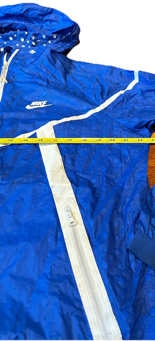 Nike Tech Hyperfuse Windrunner Jacket Sz Med Blue… - image 8