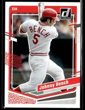2023 Donruss #175 Johnny Bench Baseball Card 0103A