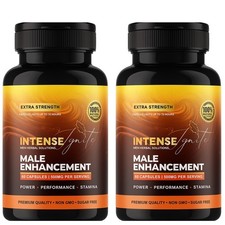Intense'Ignite Fast Acting Male Performance Herbal Supplement -60 Pills (2 Pack)
