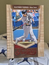 2021 Panini Chronicles Timeless Treasures Red 032/100 Gleyber Torres #11 *Note