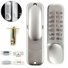 Mechanical Digital Door Lock Push Button Password Lock Key Pad Code Combinati XN