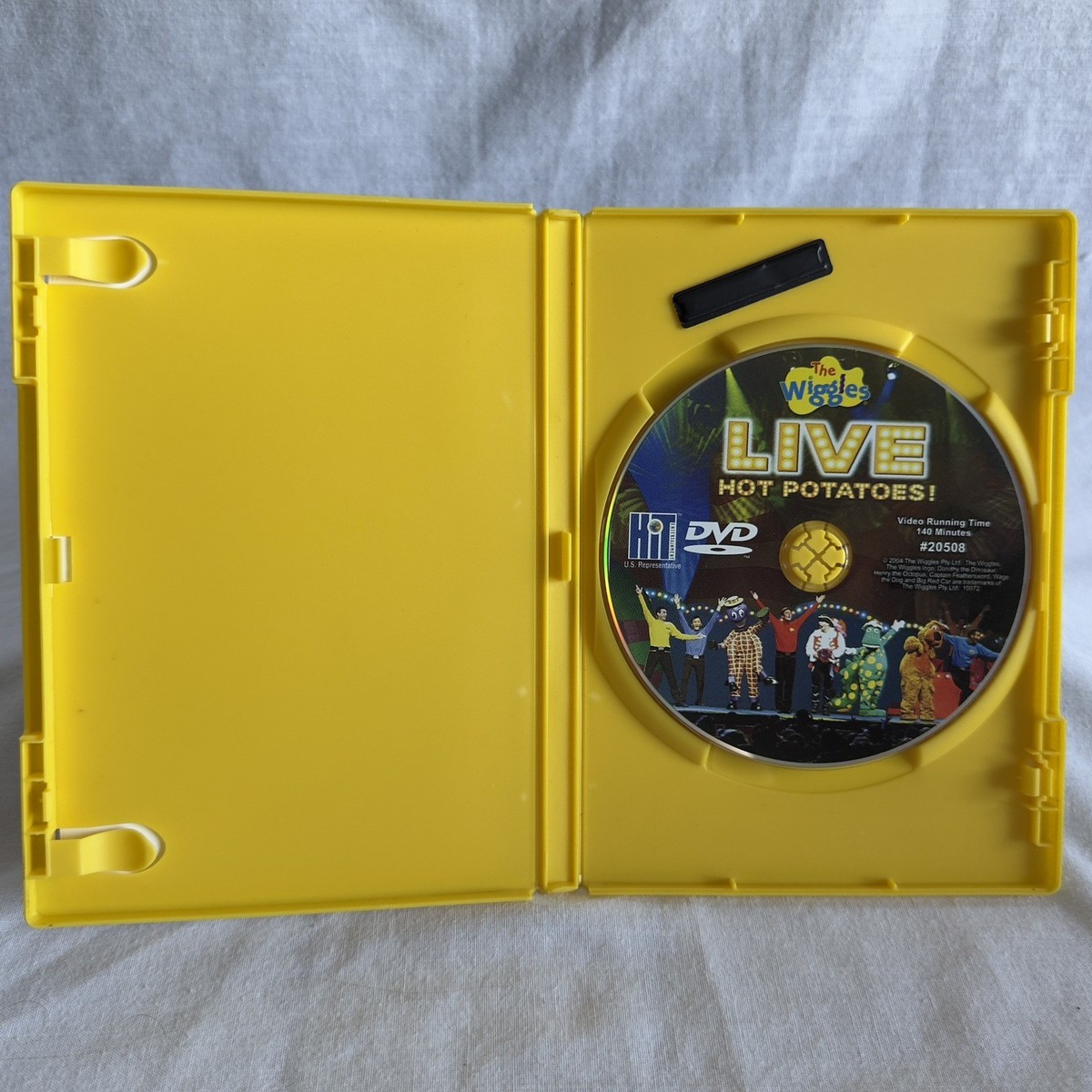 The Wiggles Live Hot Potatoes DVD 2004 HIT Entertainment