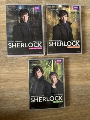 Sherlock (Benedict Cumberbatch) Komplette Staffel 1 - Polnische Untertitel
