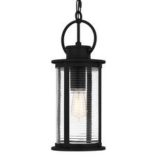 Quoizel TLM1507 Tilmore 8"W Mini Pendant - Black