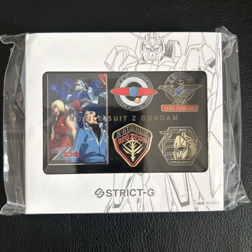 Stringy G Pin Strict-G Mobile Suit Z Gundam Pins Set | eBay