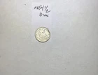 1954 Seated Liberty Half Dime Silver Coin