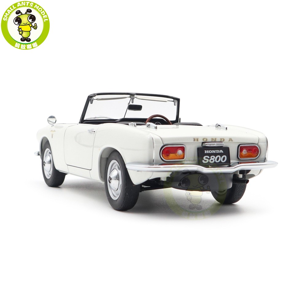 1/18 Honda S800 AUTOart 73278 White Diecast Model Car | eBay