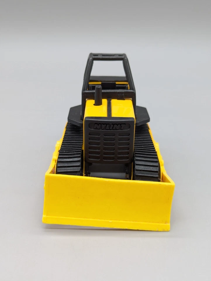 Juguete vintage Nylint 4,5" amarillo y negro topadora metal plástico años 70’s 80’s Foto 2 de 4