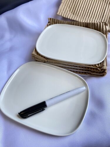 Alessi Delta Case Of 6 White Porcelain - Picture 2 of 12