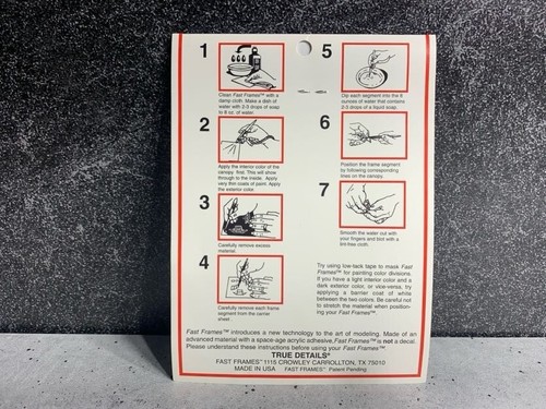 1/48 True Details - 41301 He 111 Fast Frames Decals for Monogram Kit Made in USA - 第 2/5 張圖片