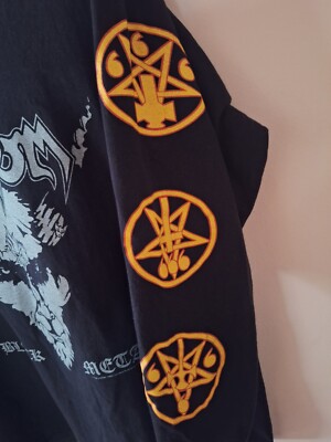 Venom Black Metal long sleeve vintage 1996 90s bathory celtic