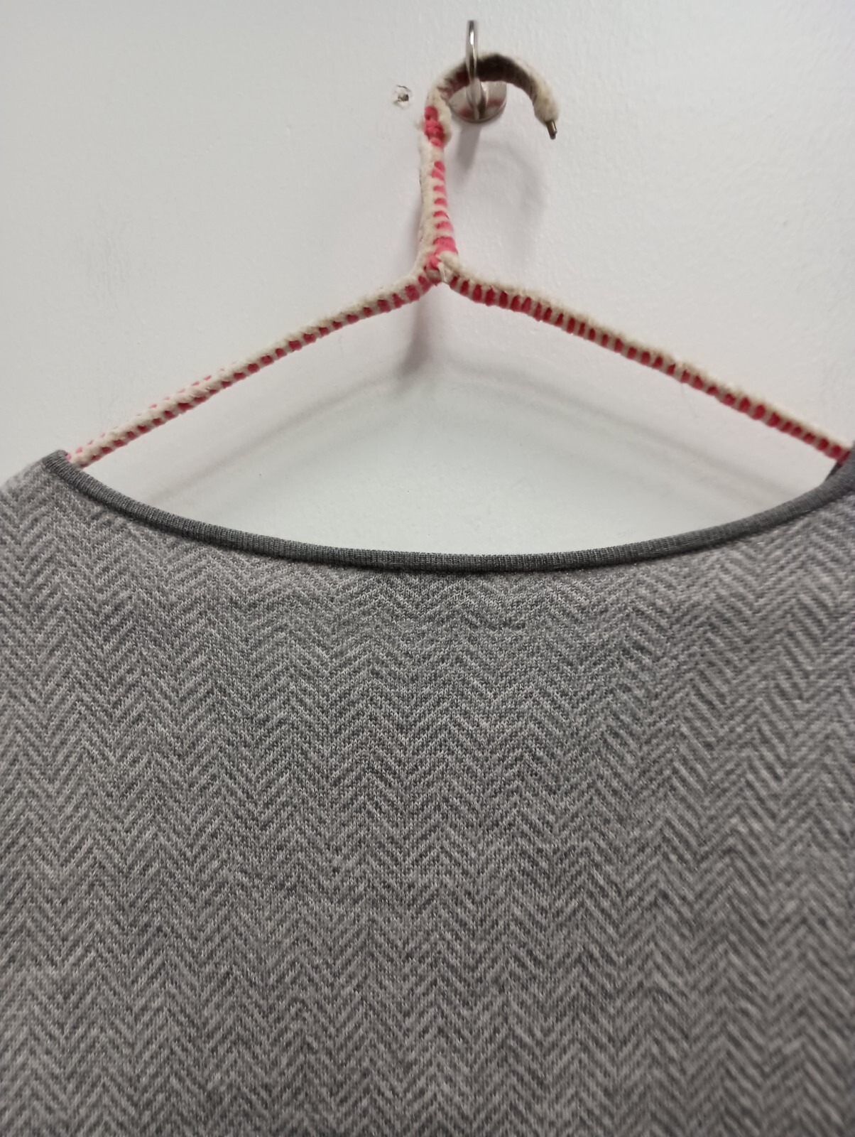 Pendleton Womens 100% Wool Sweater Medium Gray Fl… - image 8