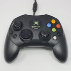 Original Xbox OEM S Type Black Controller with Breakaway Cable CLEANED & TESTED