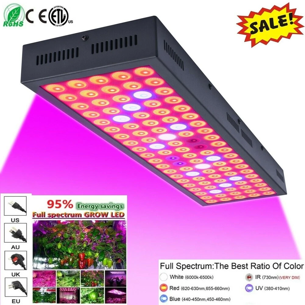 5000W LED Grow Light Hydroponic Full Spectrum Indoor Veg Plant