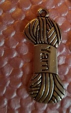 Pendant Yarn Skein Charm Knitting Charm Crochet Charm Knitter Charm Yarn Charm