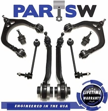 8 Pc Control Arm Ball Joint Adjustable Sway Bar for 300 Challenger Charger