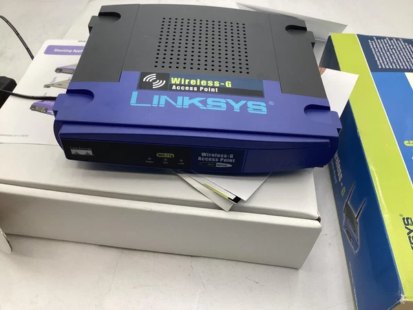 LINKSYS WAP54G ver3.1 2.4GHz Wireless-G Router w/Power Adapter