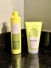 2 PC Bath Body Works GLOWING FRUIT ENZYME SET Body Wash Body Polish New