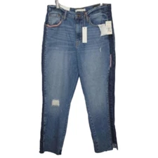 Ella Moss High Waist Straight Ankle Jeans Iconic Denim Vintage inspired denim